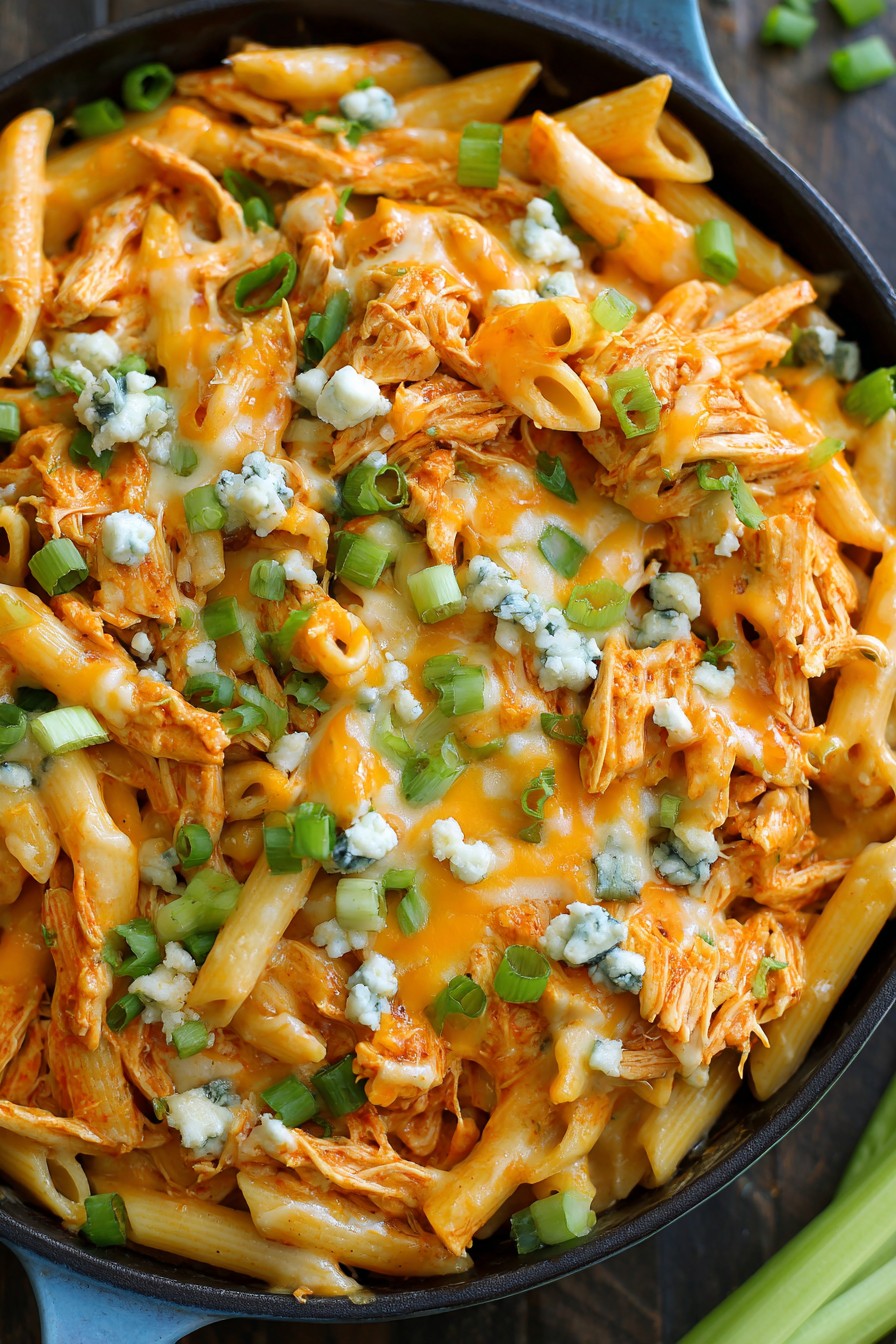Buffalo Chicken Pasta Recipe