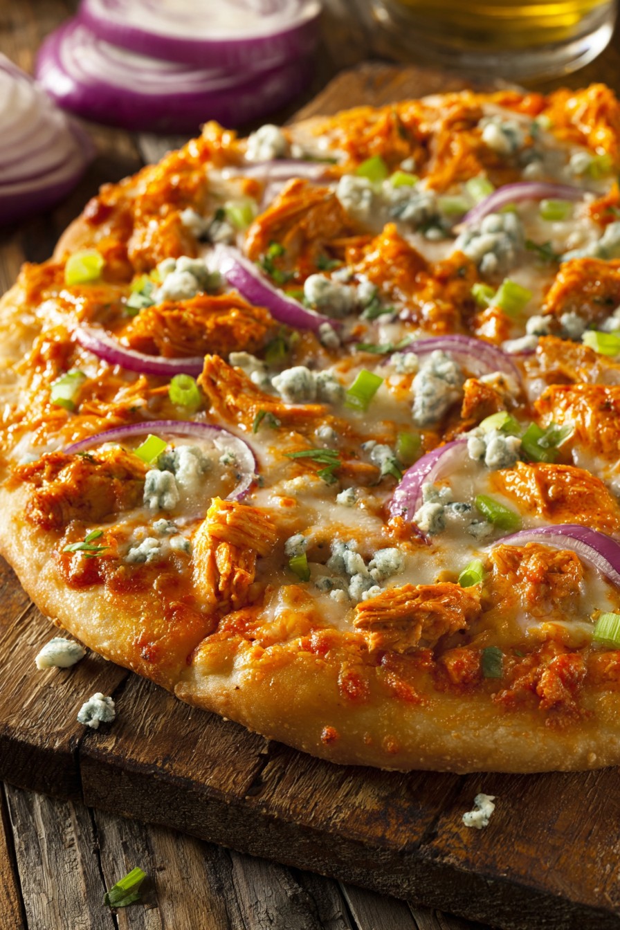 Buffalo Chicken Pizza Recipe