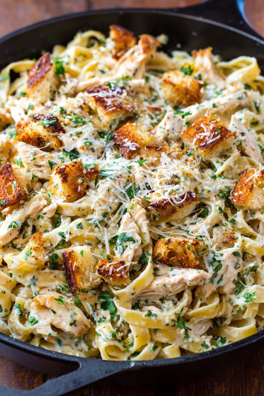 Caesar Chicken Pasta Recipe