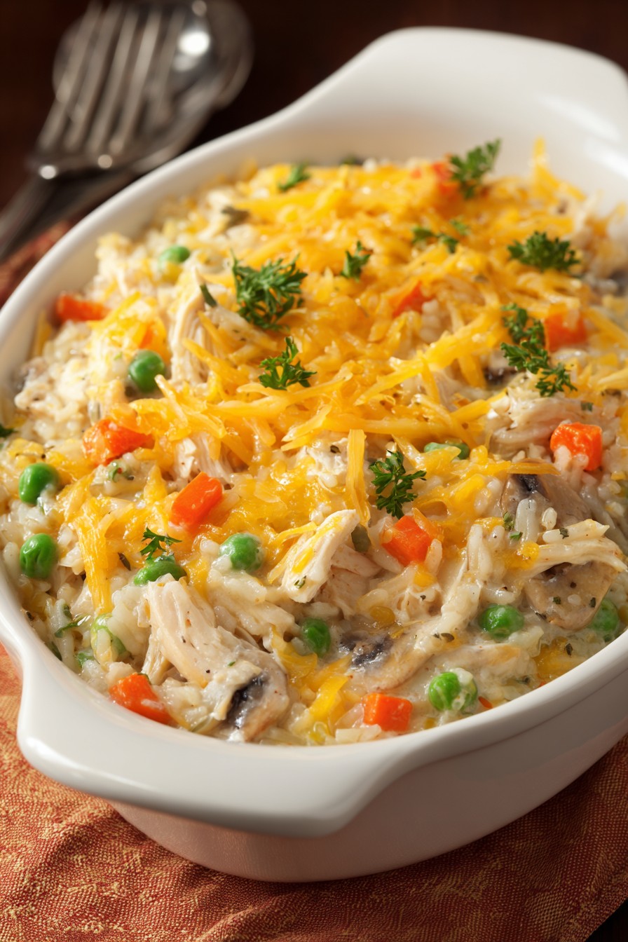 Campbell Soup Chicken Rice Casserole Recipe