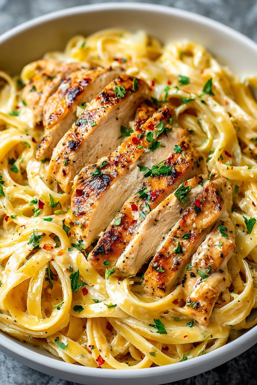 Chicken Alfredo Pasta Recipe