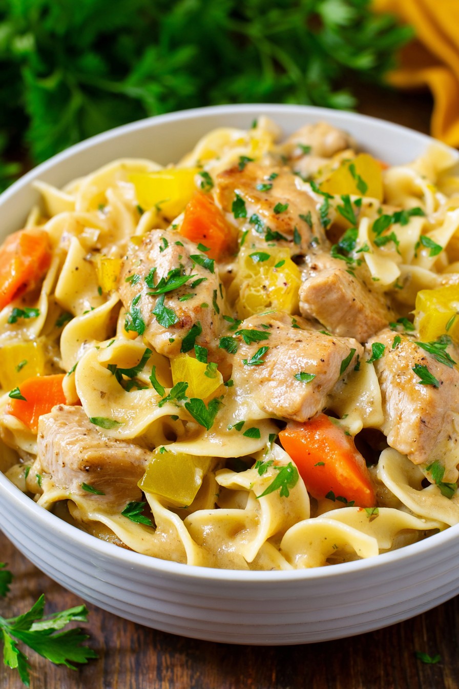 Chicken And Amish Noodles Recipe