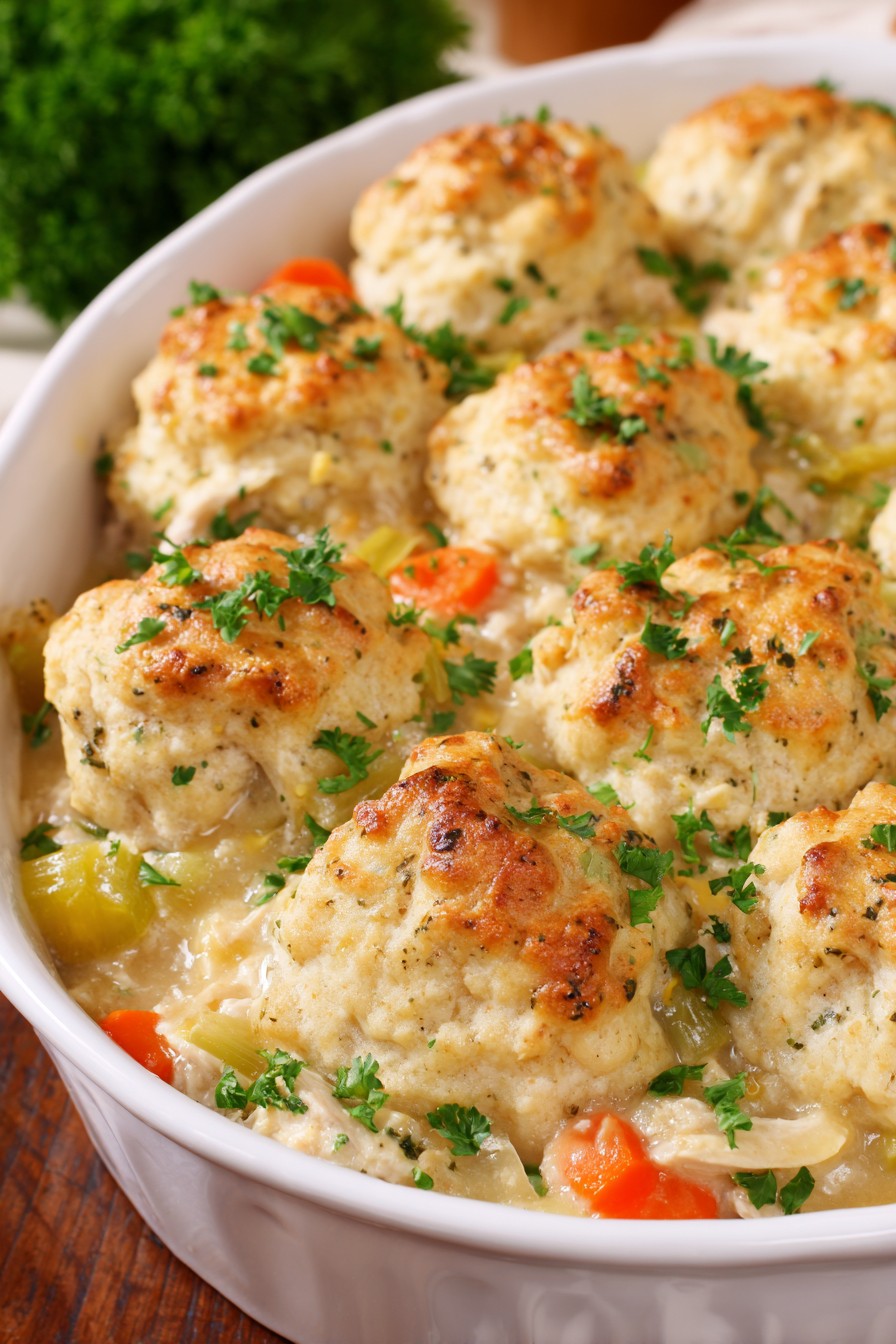 Chicken And Dumpling Casserole Recipe