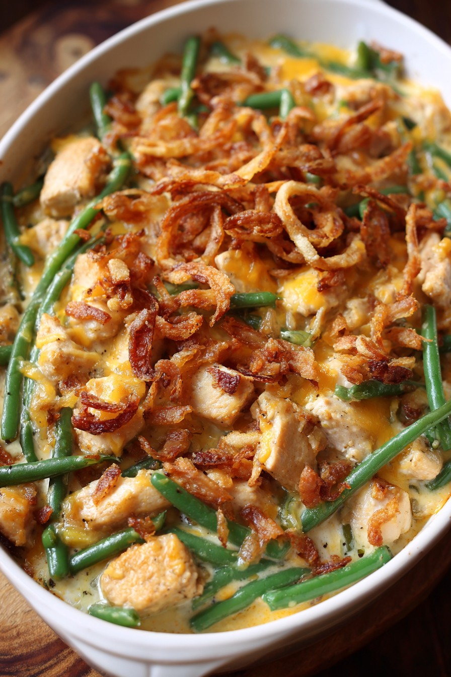 Chicken And Green Bean Casserole Recipe