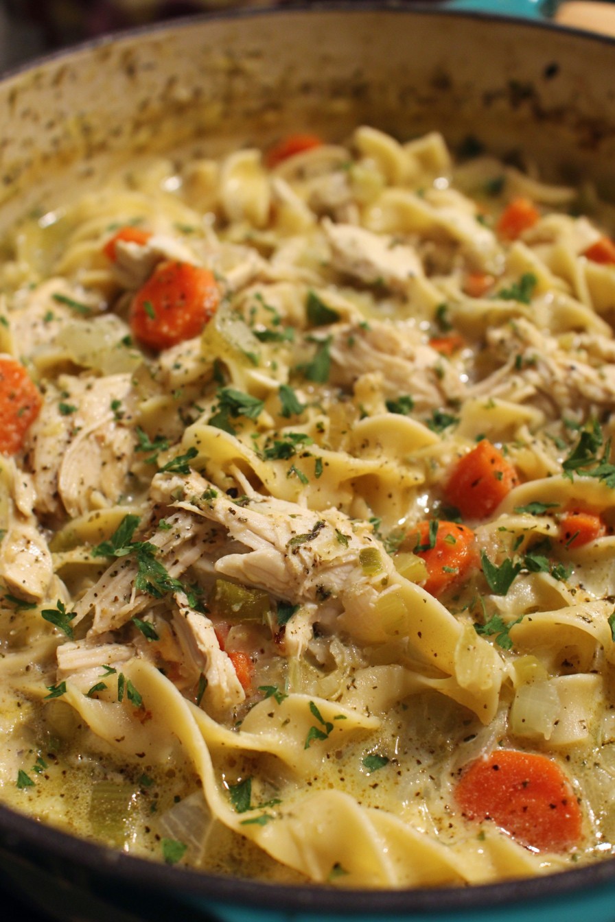 Chicken And Noodles Recipe Egg Noodles