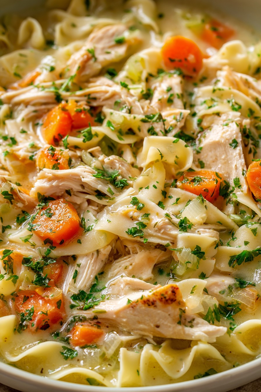 Chicken And Noodles Recipe Stove Top