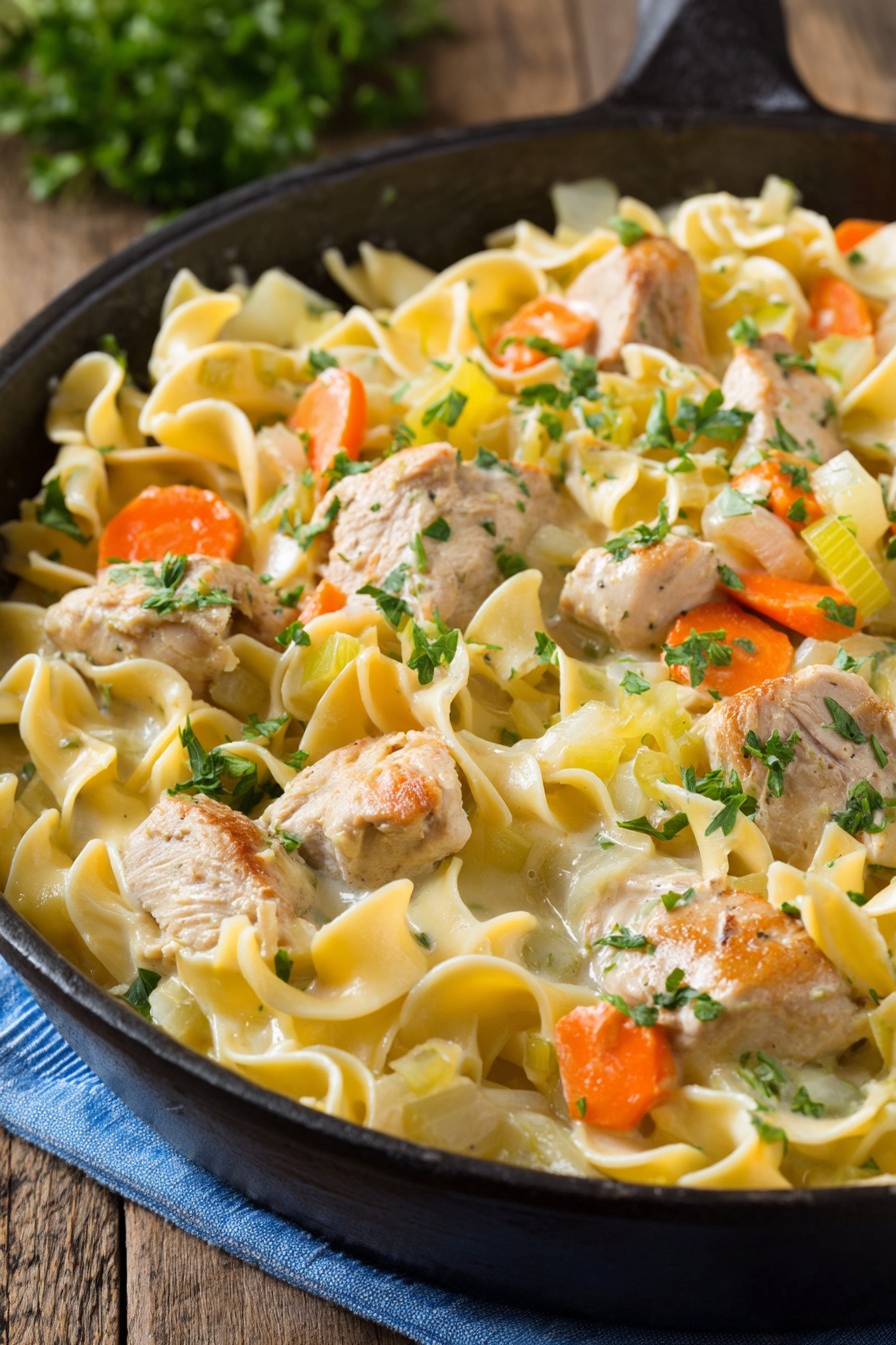 Chicken And Noodles Recipe