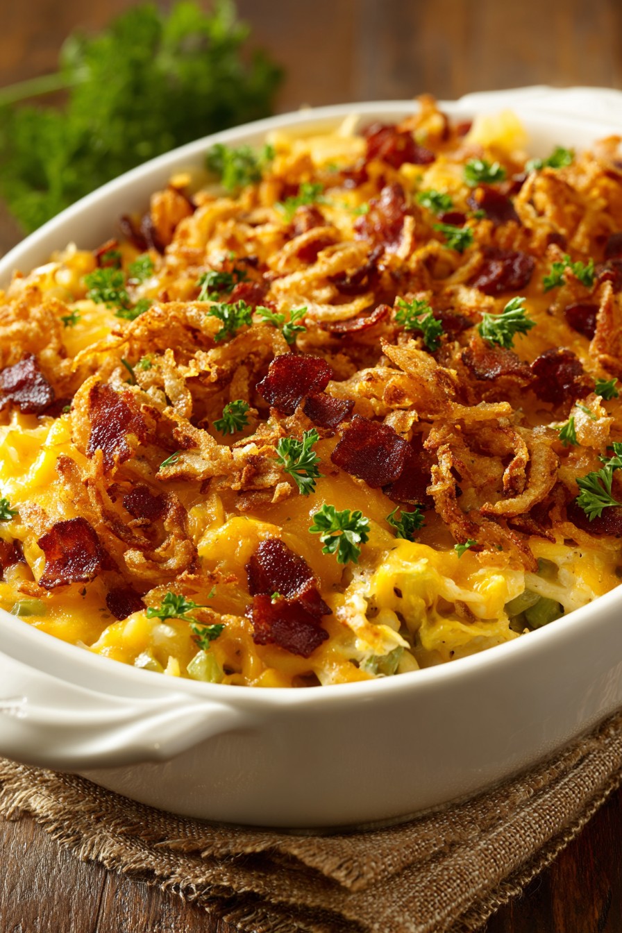 Chicken Bacon Casserole Recipe