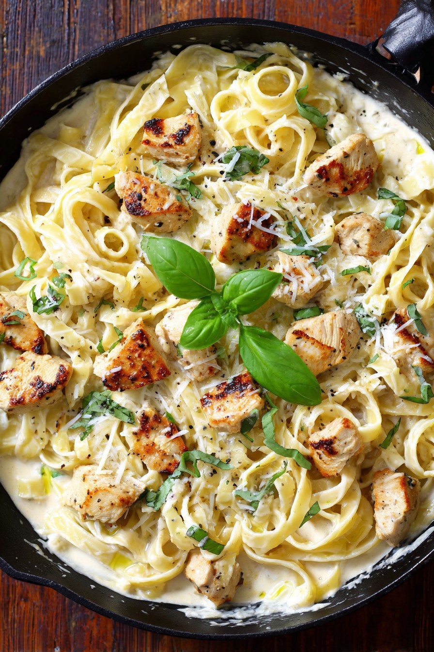 Chicken Basil Pasta Recipe