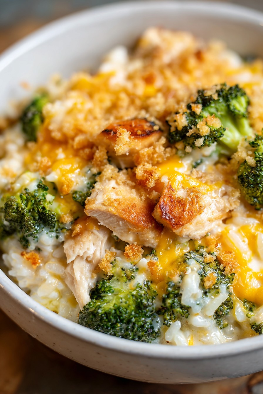 Chicken Broccoli Rice Casserole Recipe