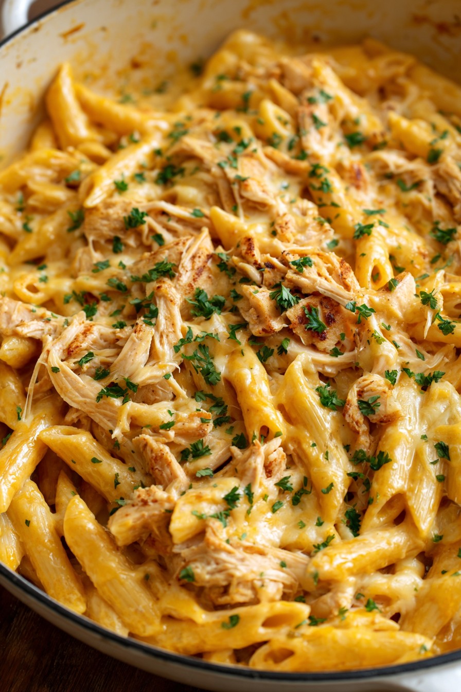 Chicken Cheese Pasta Recipe