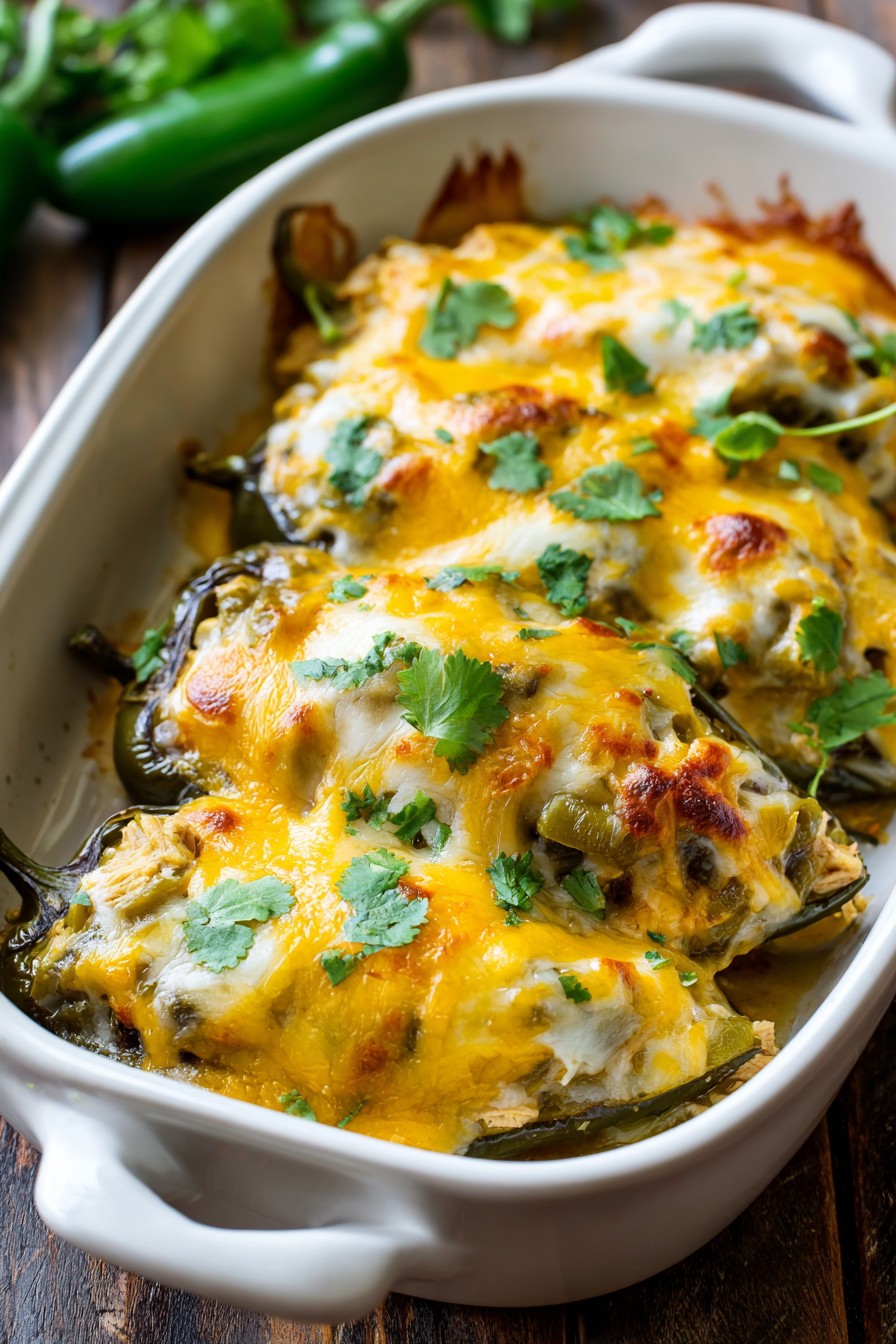 Chicken Chili Relleno Casserole Recipe