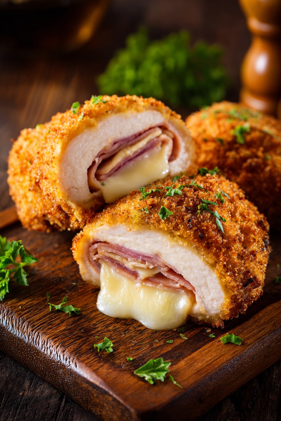 Chicken Cordon Bleu Recipe Baked