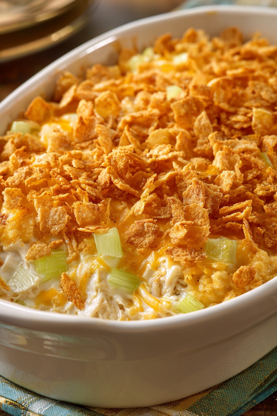 Chicken Dressing Casserole Recipe