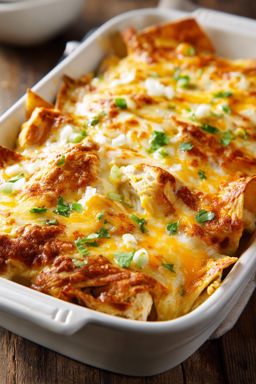 Chicken Enchilada Casserole Recipe With Cream Of Chicken Soup