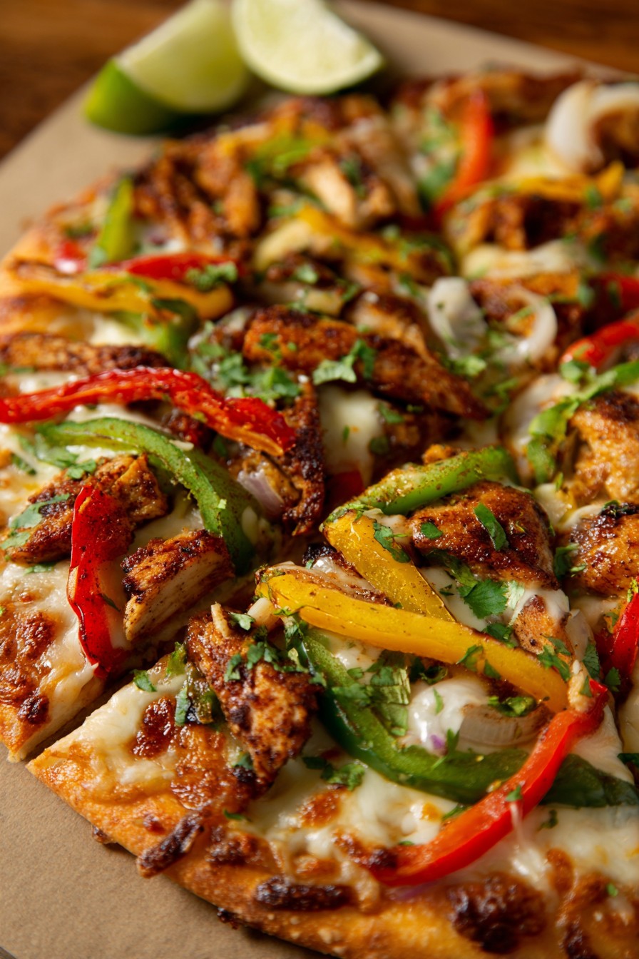 Chicken Fajita Pizza Recipe