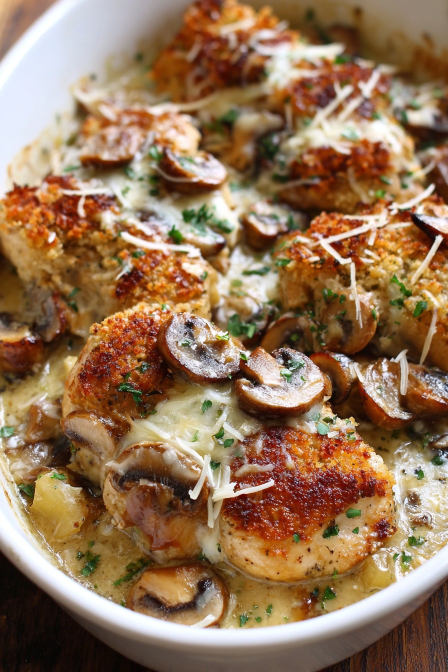 Chicken Mushroom Casserole Recipe