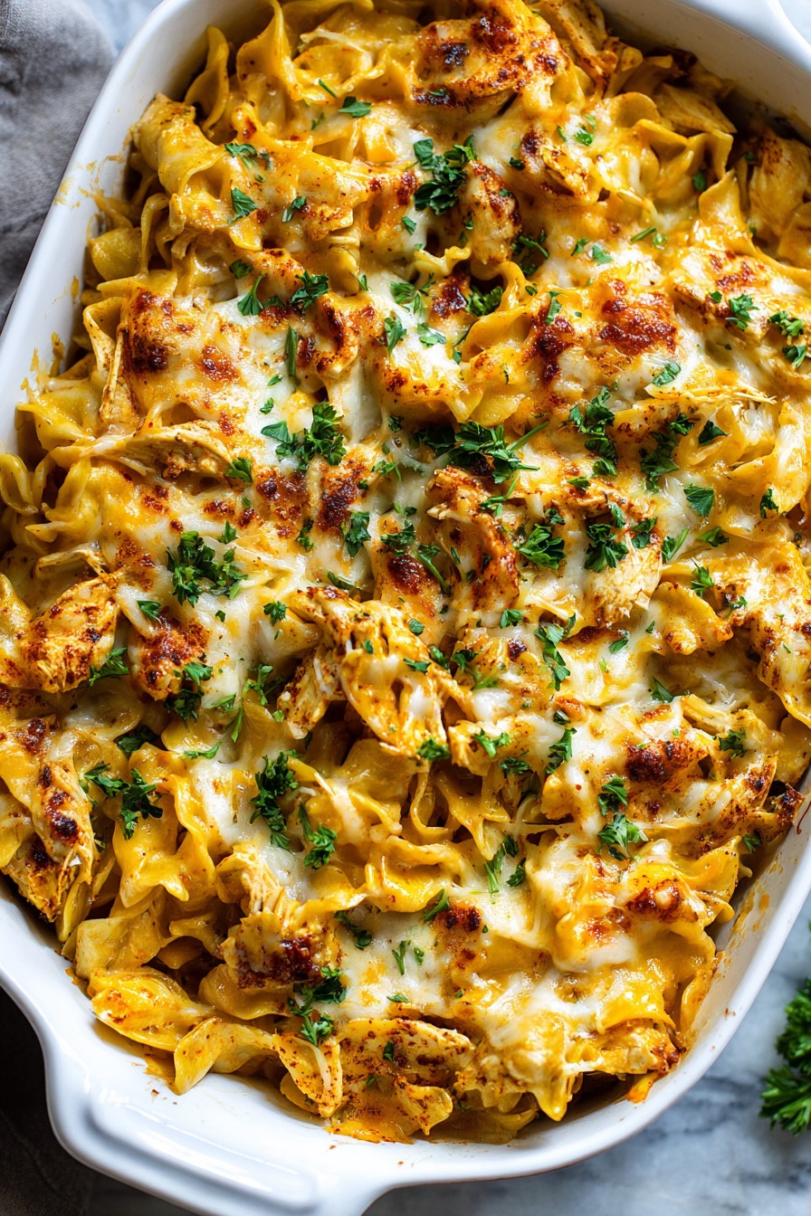 Chicken Noodle Bake Recipe
