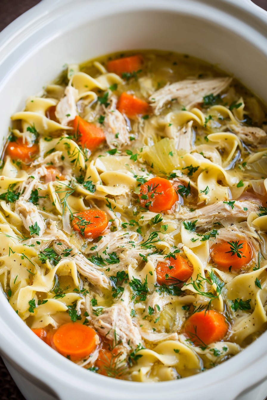 Chicken Noodle Soup Recipe Crock Pot
