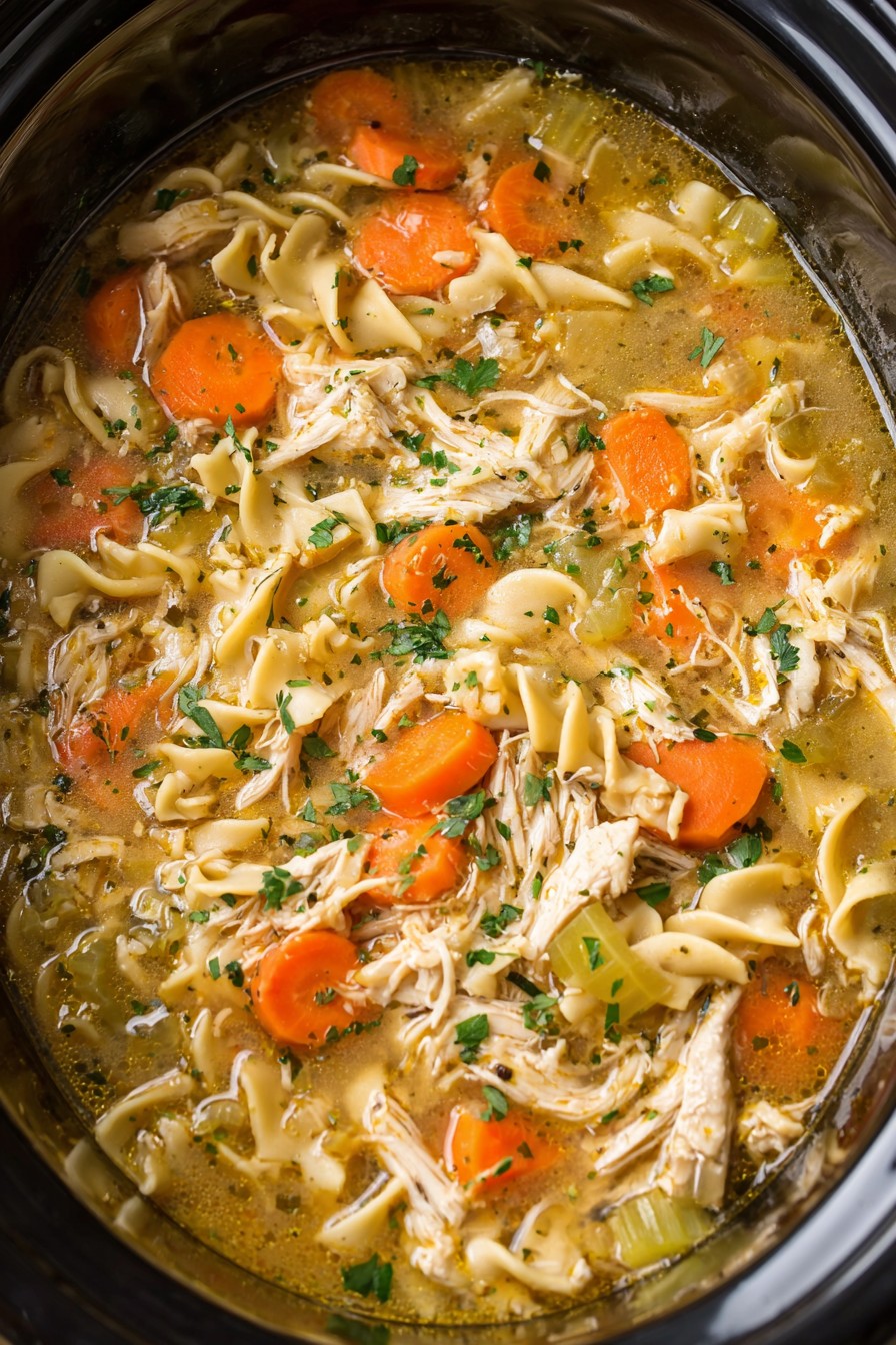 Chicken Noodle Soup Recipe Slow Cooker