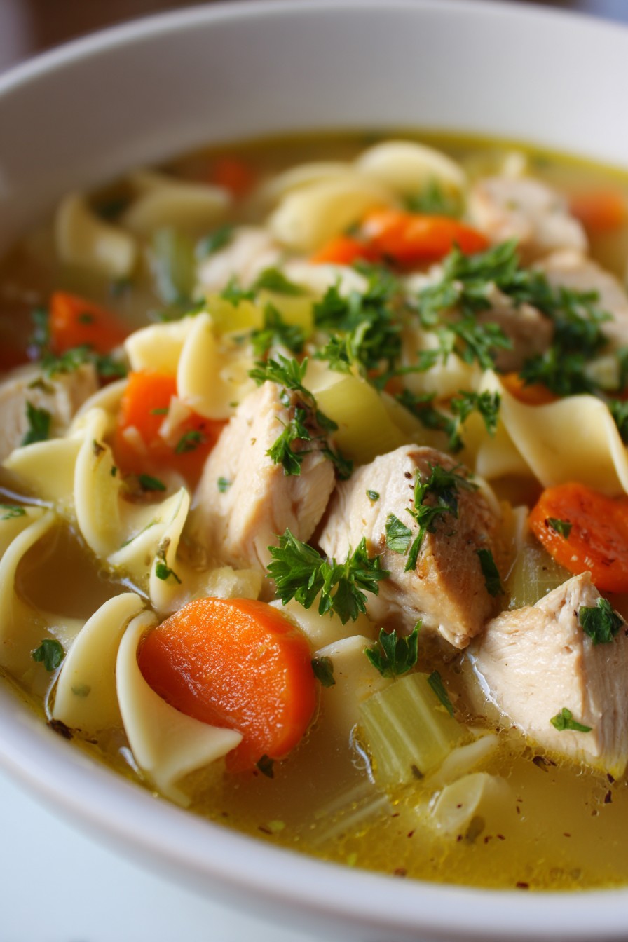 Chicken Noodle Soup Recipe With Chicken Breast