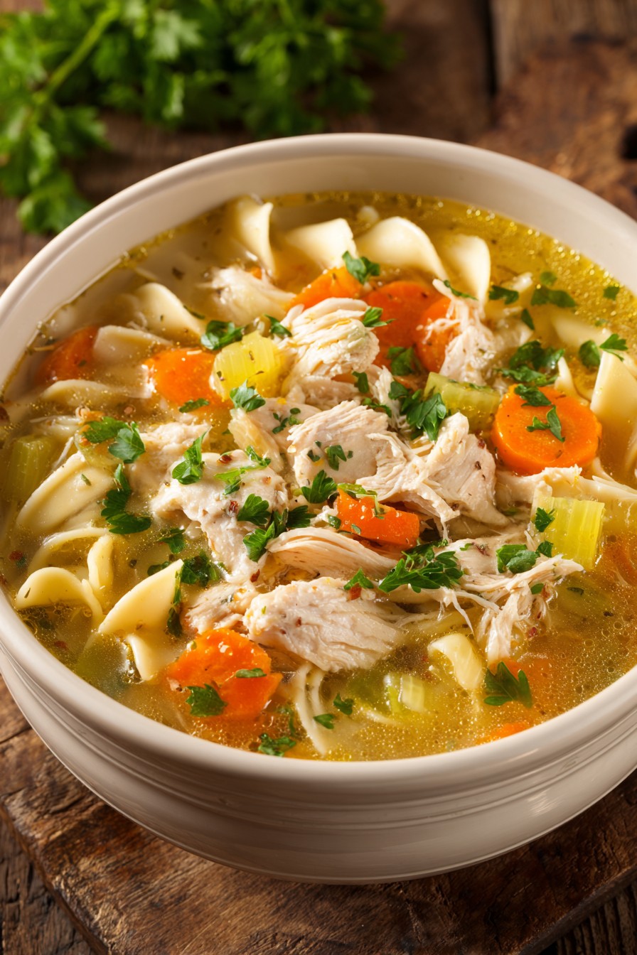 Chicken Noodle Soup Recipe With Frozen Egg Noodles