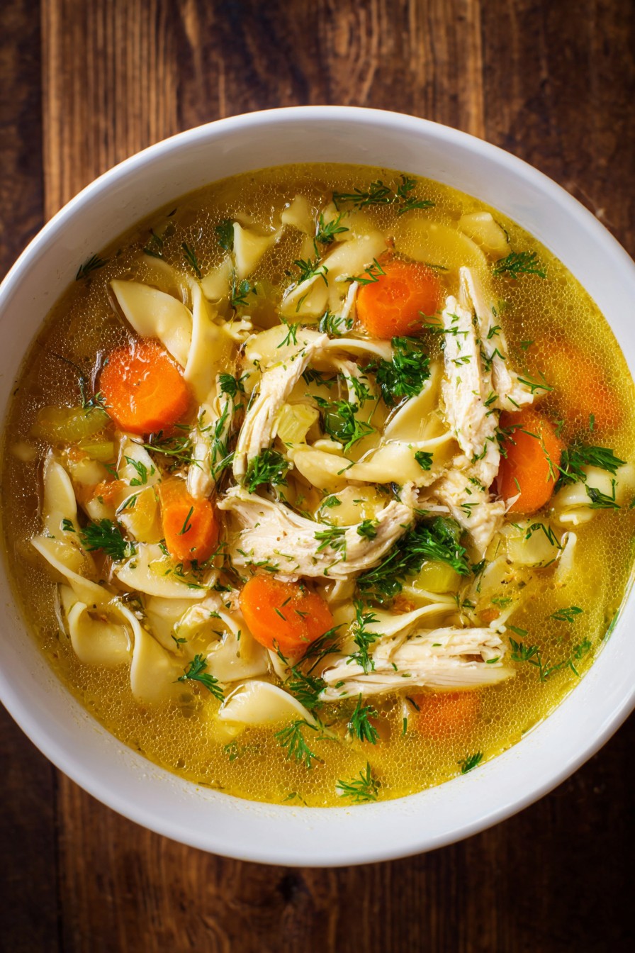 Chicken Noodle Soup Sick Recipe