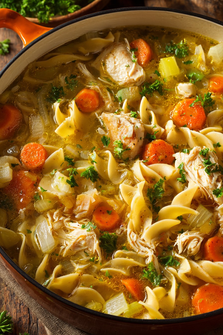 Chicken Noodle Stew Recipe