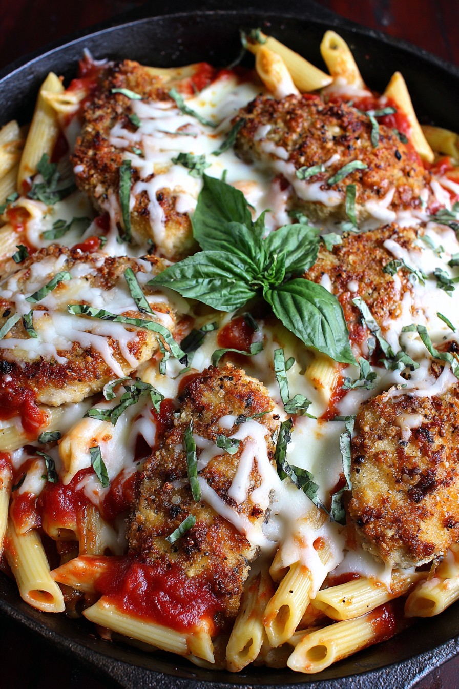 Chicken Parmesan Pasta Recipe