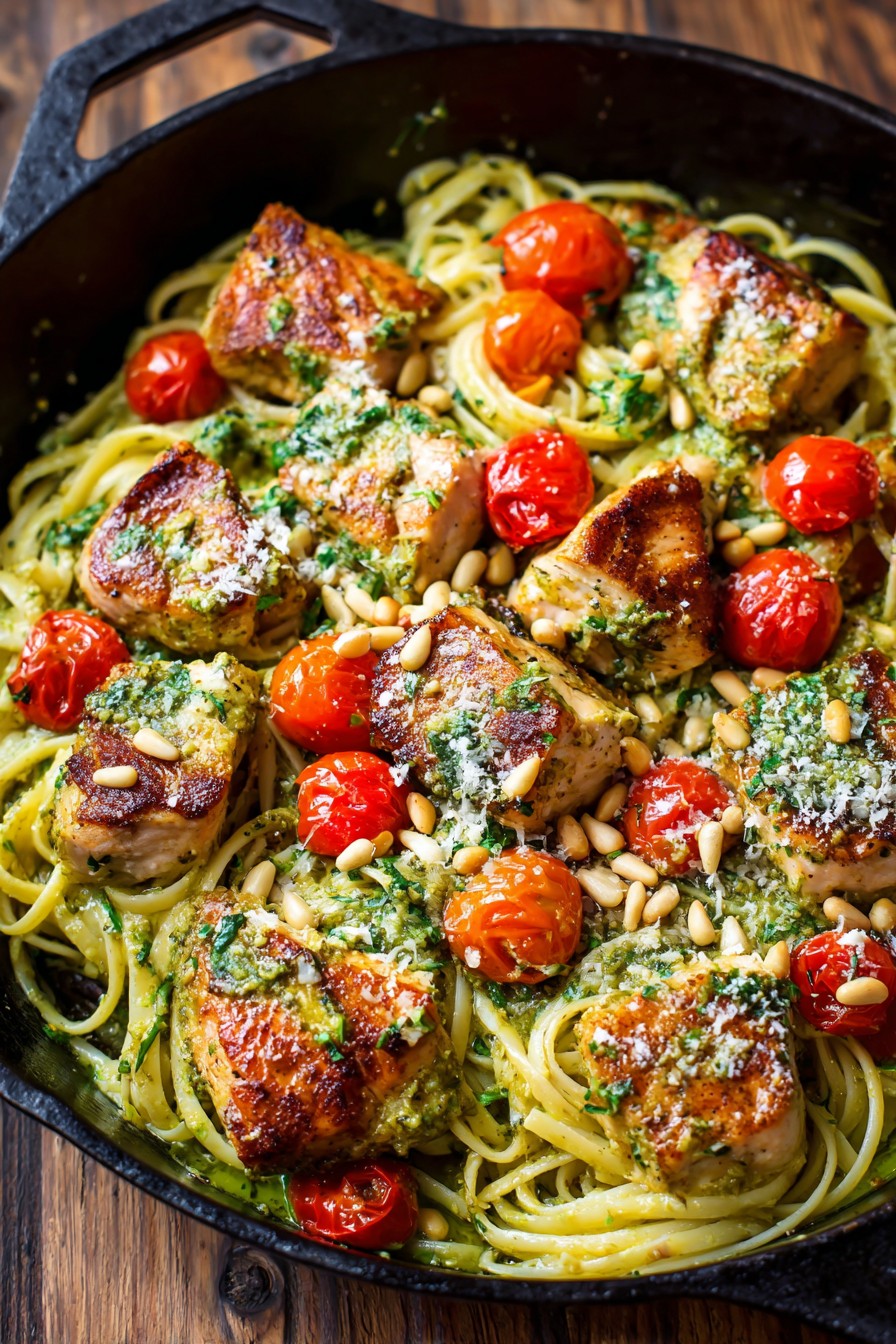 Chicken Pesto Pasta Recipe