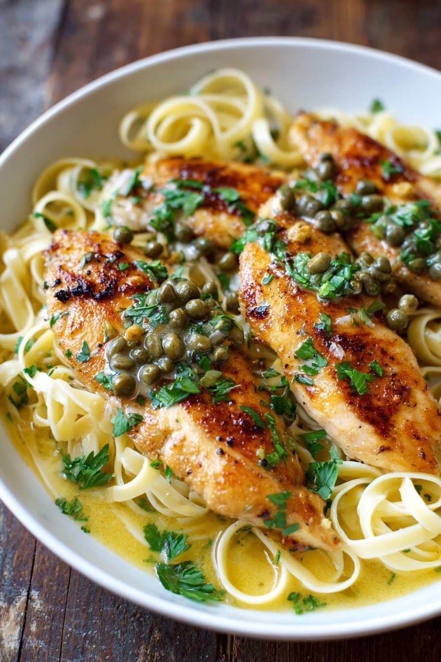 Chicken Piccata Recipe With Pasta