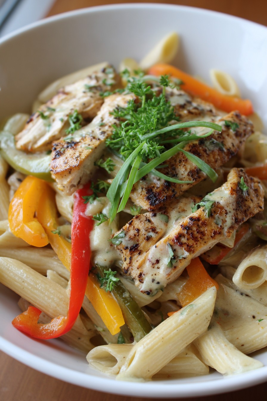 Chicken Rasta Pasta Recipe