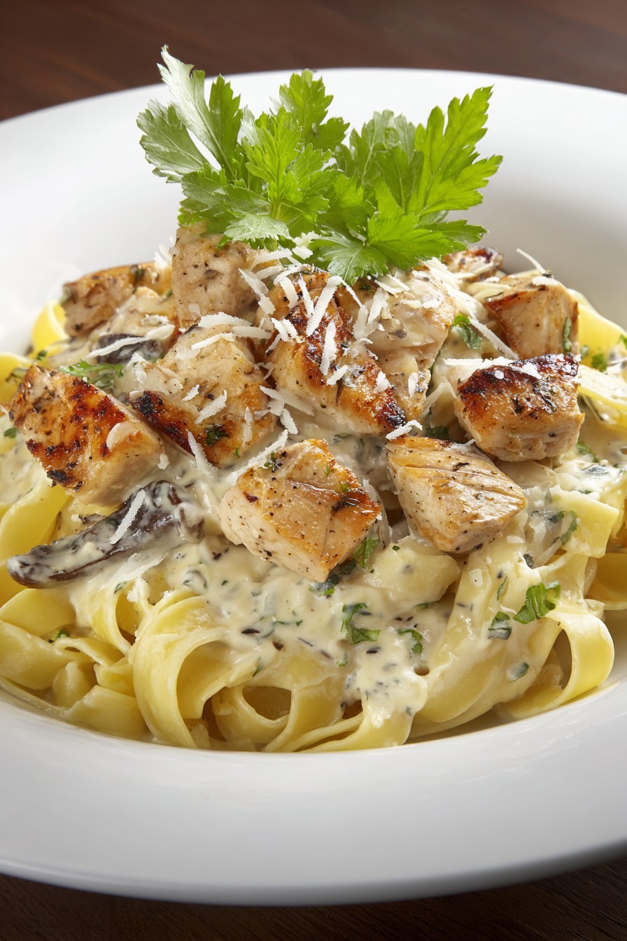 Chicken Tagliatelle Pasta Recipe