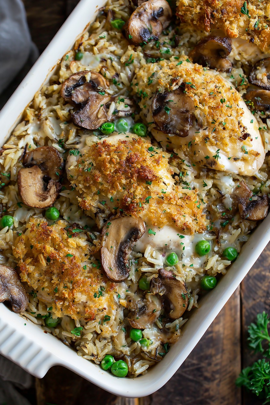 Chicken Wild Rice Casserole Recipe