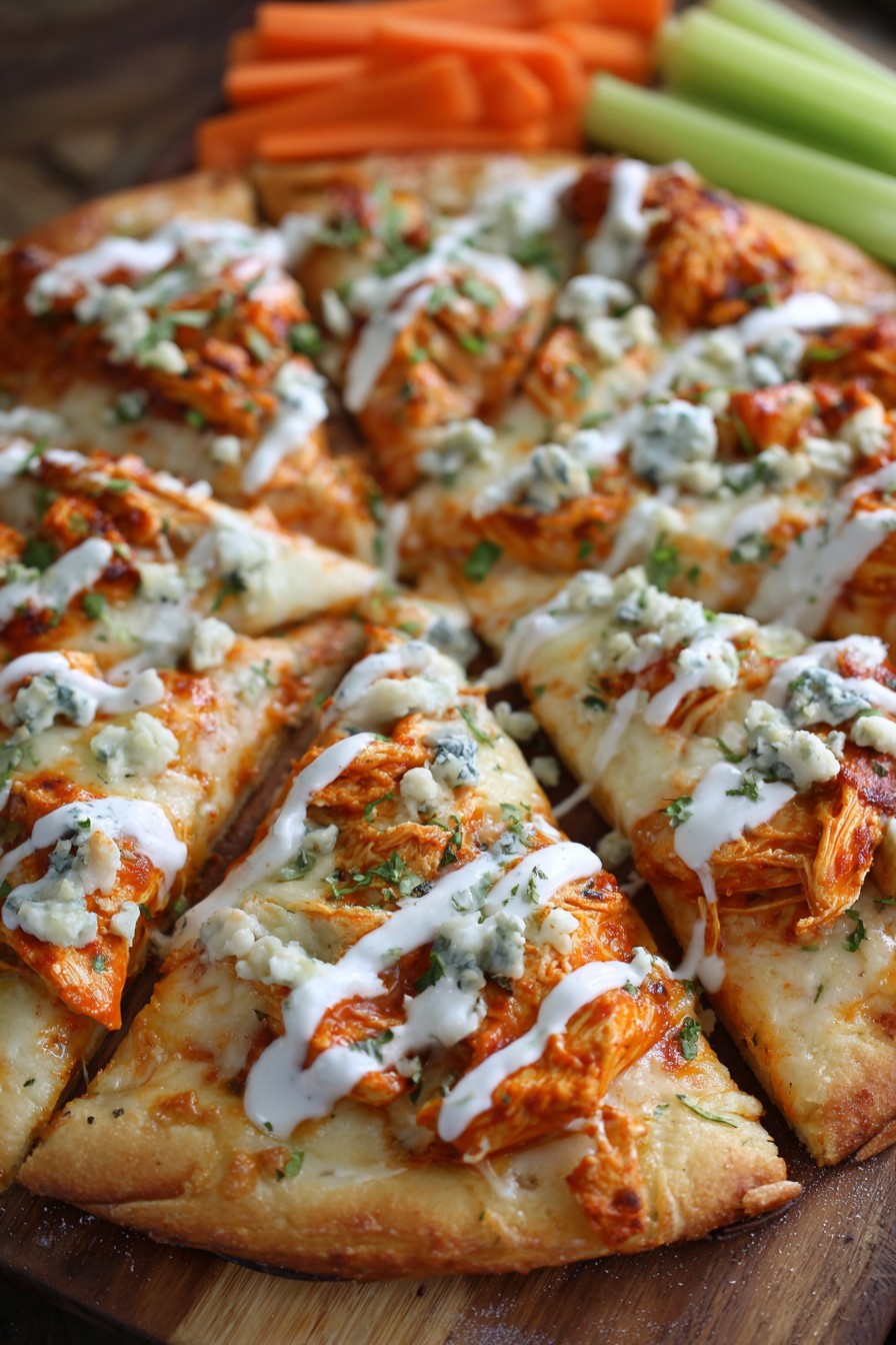 Chicken Wing Pizza Recipe