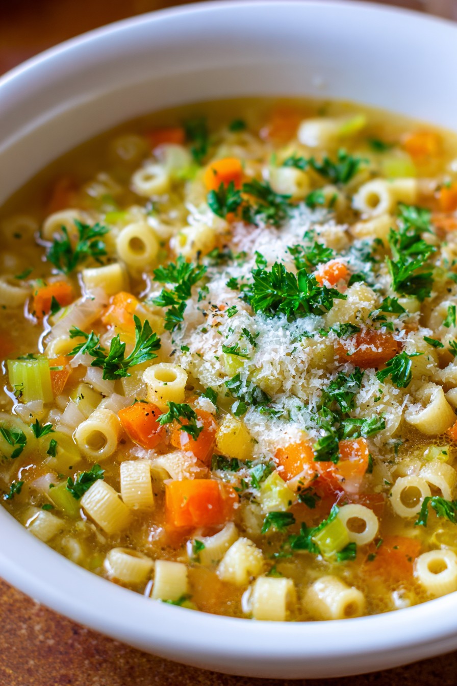 Ditalini Pasta Recipe Chicken Broth