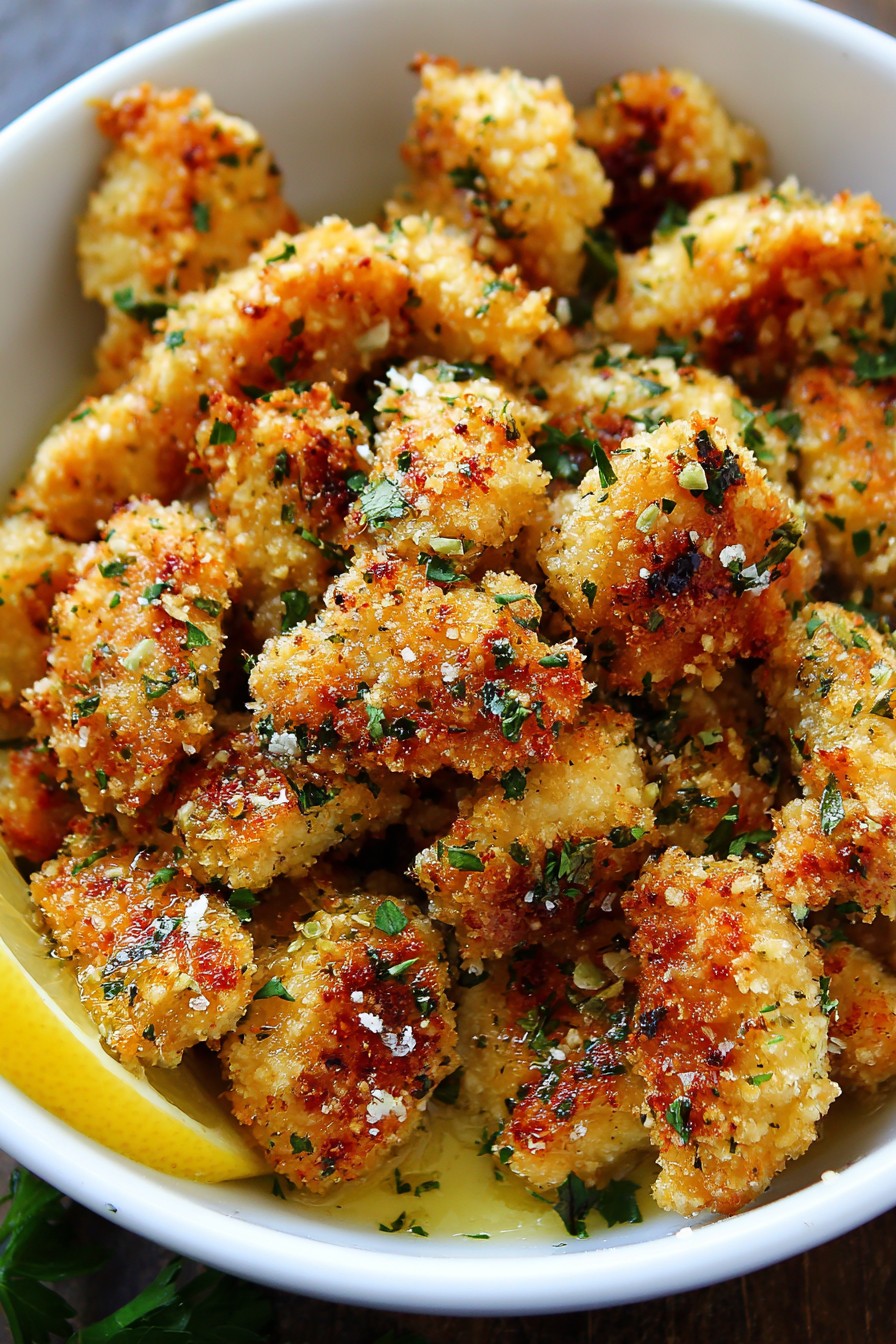 Garlic Parmesan Boneless Wings Recipe