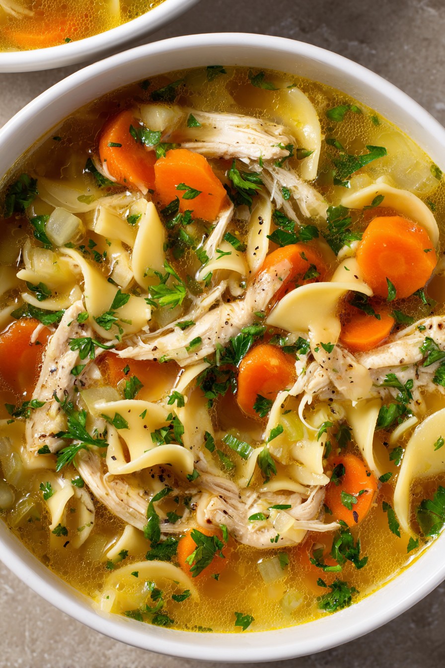 Low Sodium Chicken Noodle Soup Recipe