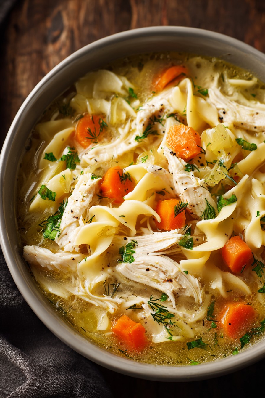Panera Chicken Noodle Soup Recipe