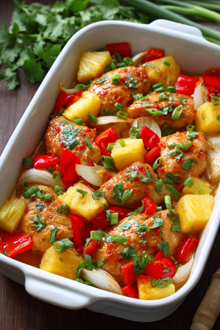 Pineapple Chicken Baked Recipe