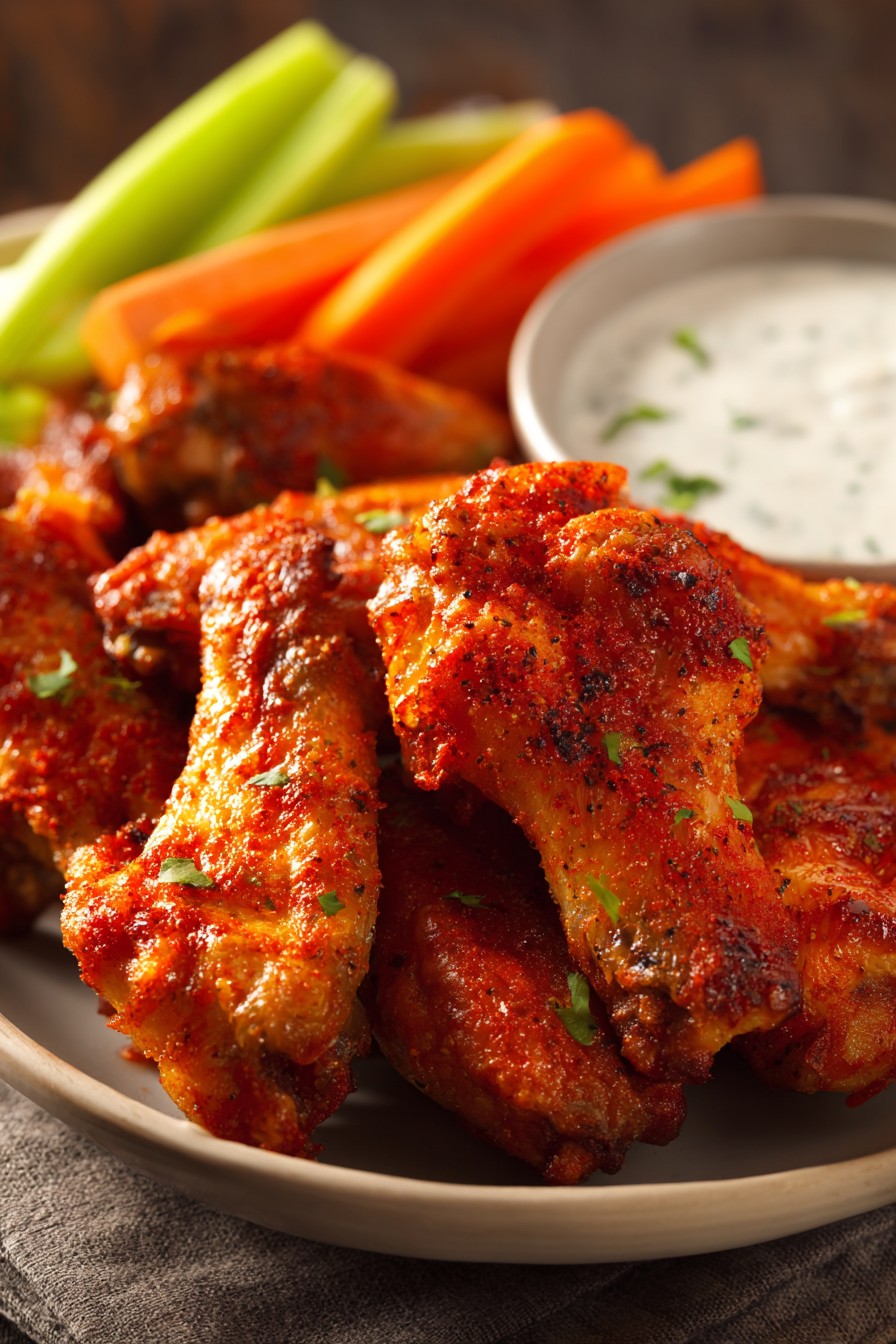 Quick And Bakedhot Wings Recipe