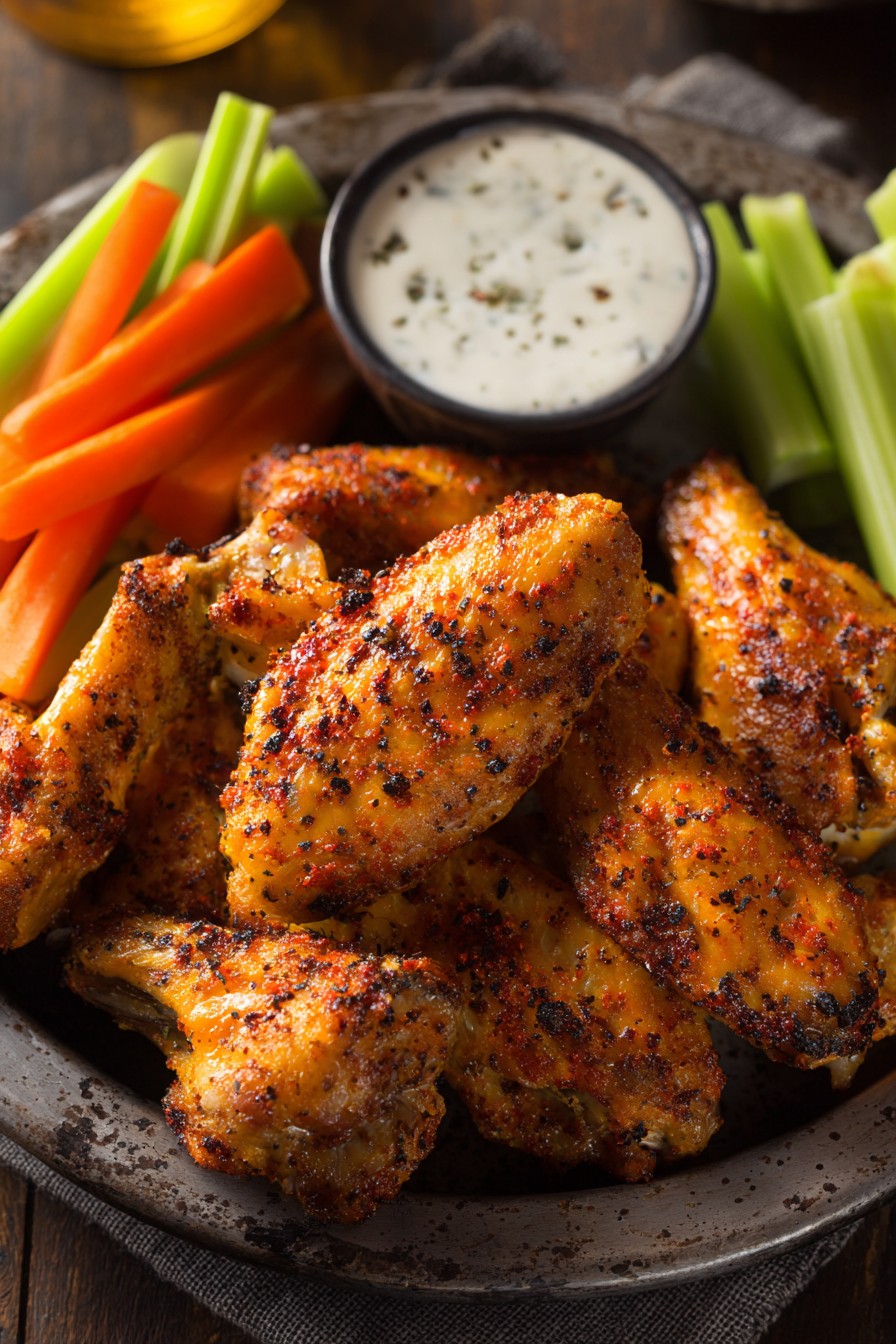 Recipe For Crispy Oven Baked Chicken Wings