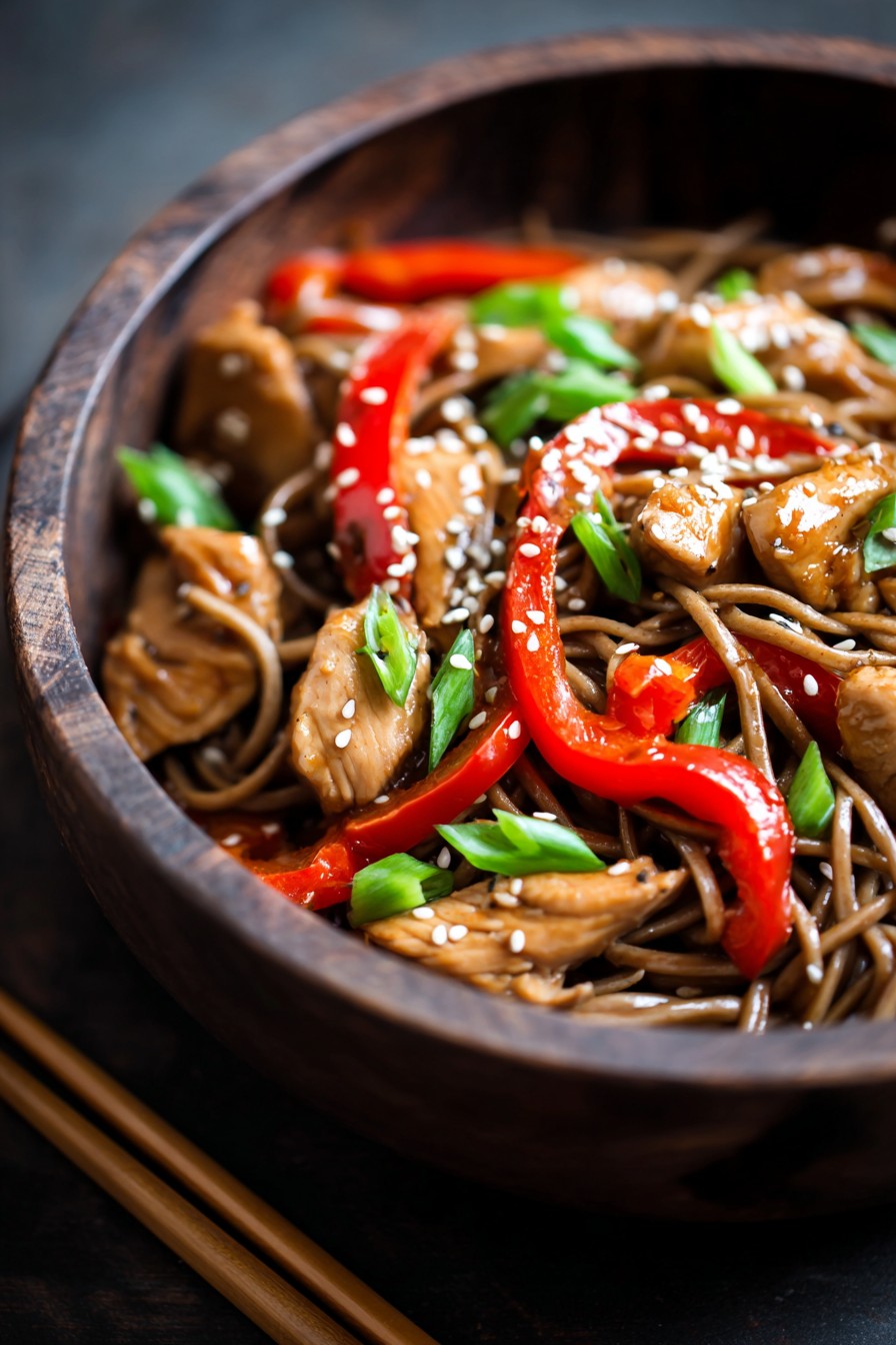 Soba Noodle Recipe Chicken
