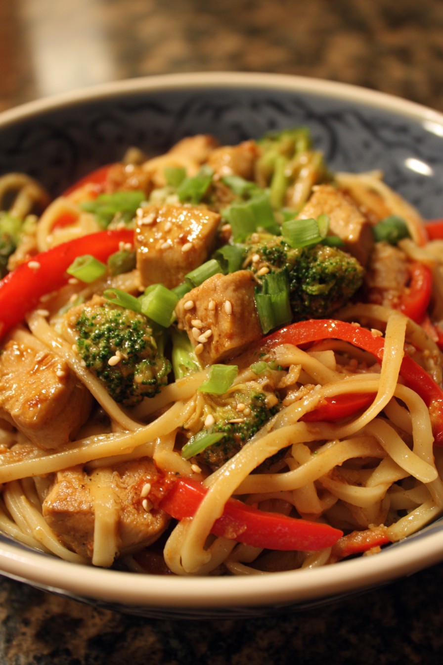 Teriyaki Chicken Noodles Recipe
