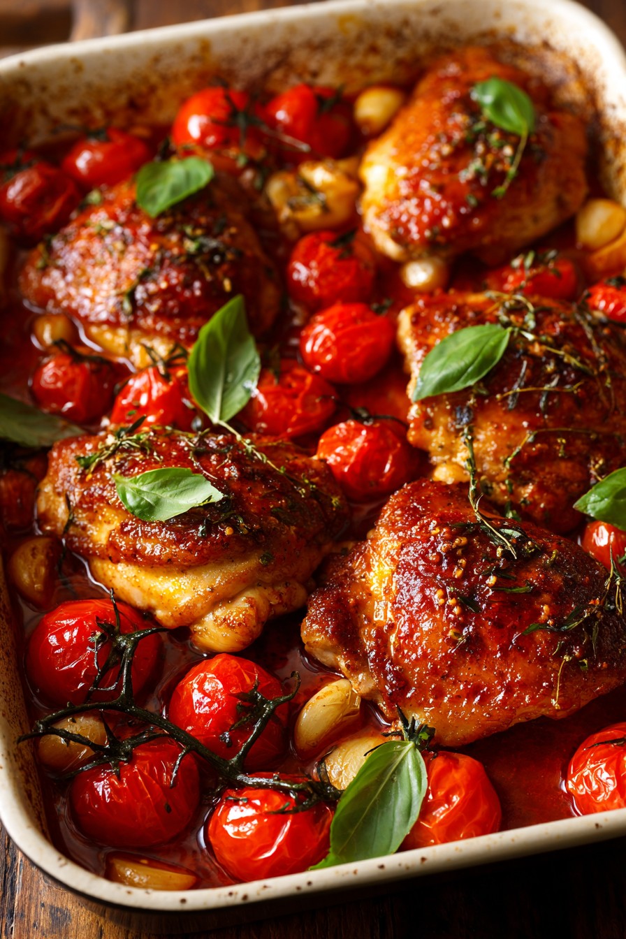 Tomato Chicken Recipe Baked