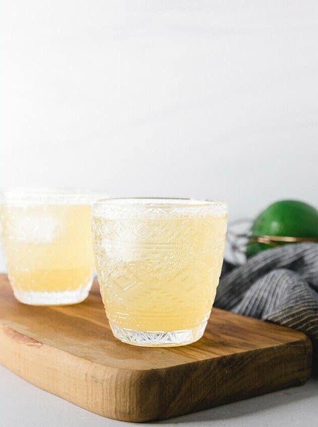 Sparkling Tequila Margarita with a Twist