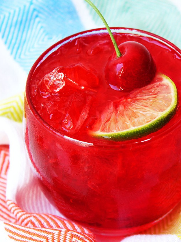 Cherry Twist on Classic Gin Cocktail