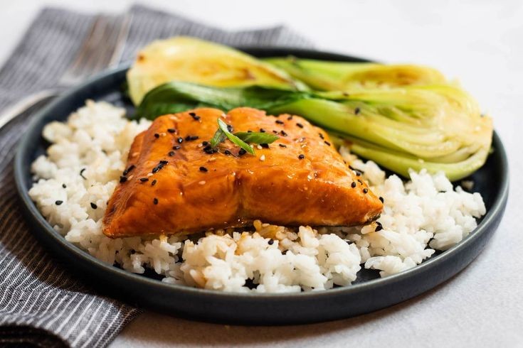 Easy Hoisin-Glazed Salmon with Bok Choy