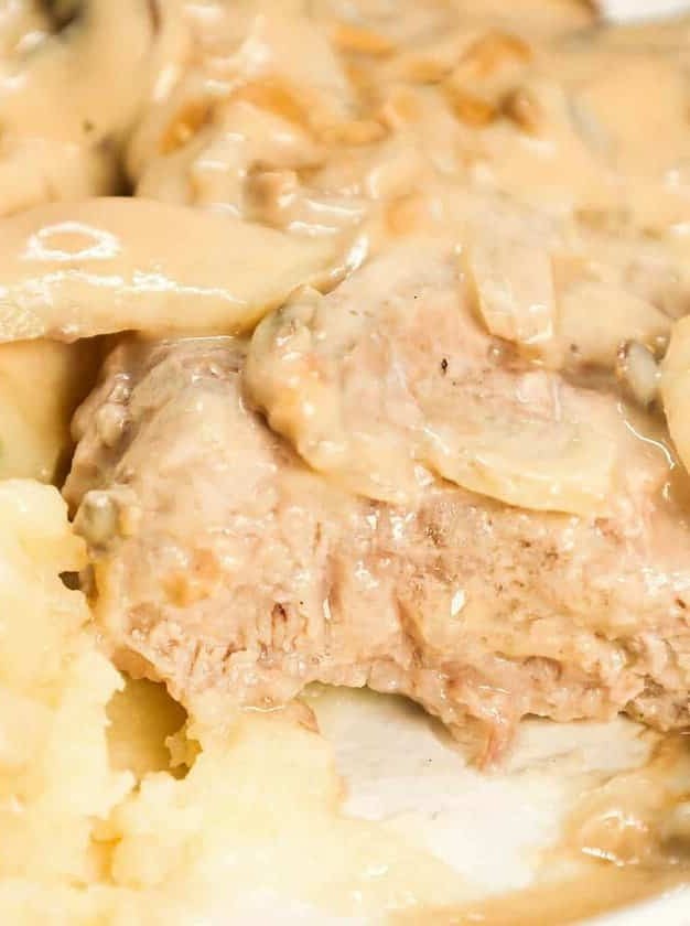 Creamy Mushroom Pork Chop Casserole