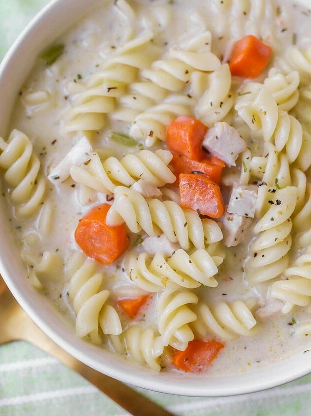 Comforting Turkey Pasta Soup Recipe